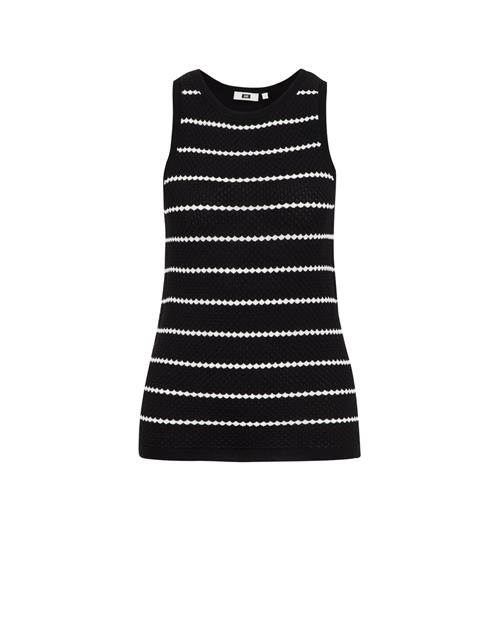 WE Fashion Overdel  sort / hvid
