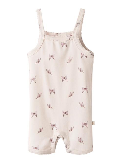 NAME IT Sparkedragt/Body  lilla-meleret / pink