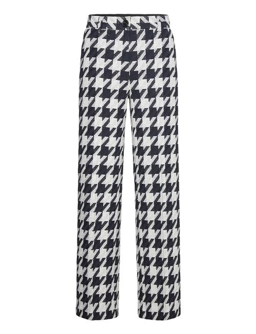 Houndtooth Suiting Pants Stella Nova Black