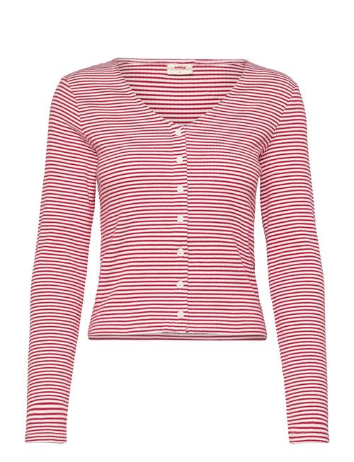 Muse Ls Tee Vanilla Stripe Sca Levi's® Red