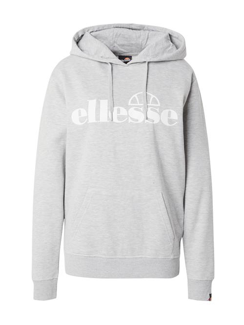 ELLESSE Sweatshirt 'Lyara'  lysegrå / hvid
