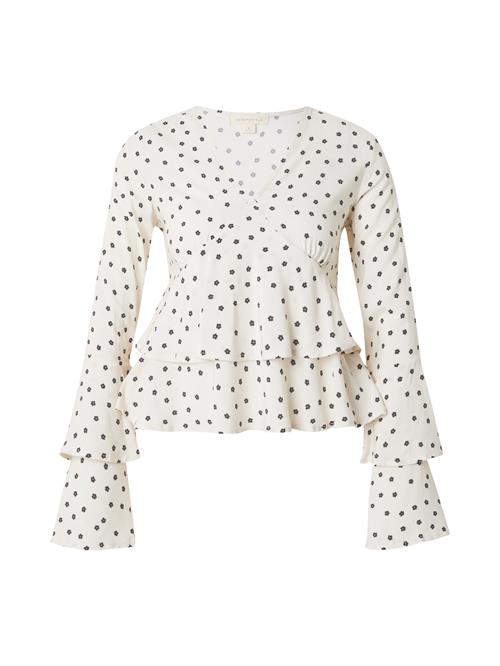 Se AÉROPOSTALE Bluse  sort / offwhite ved About You