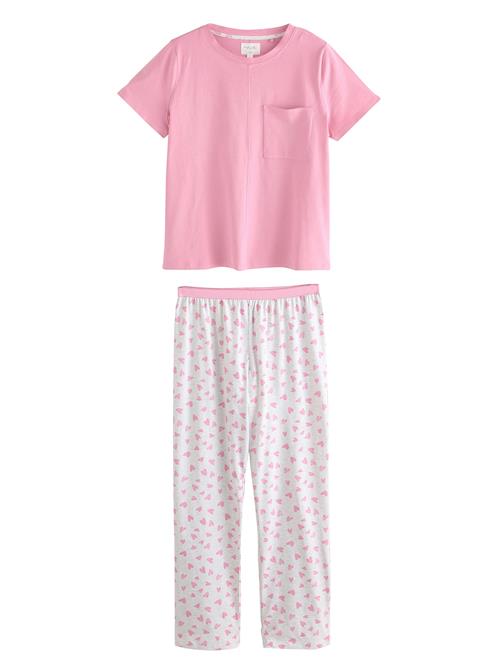 Next Pyjamas  marin / lyserød / hvid