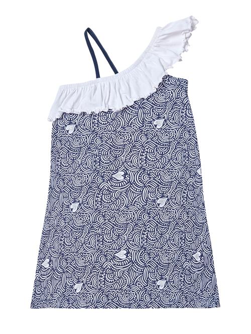 Se KOROSHI Kjole  navy / hvid ved About You