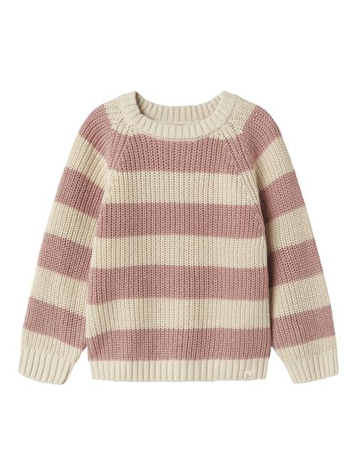 NAME IT Pullover  gammelrosa / uldhvid