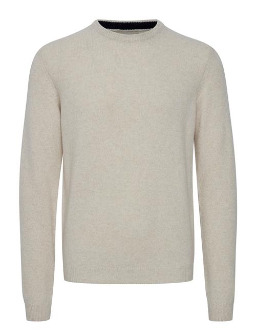 Cfkarl Lambswool Crew Neck Kni Casual Friday Cream