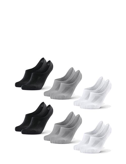 No-Show Bamboo Socks 6-Pack Danish Endurance Grey