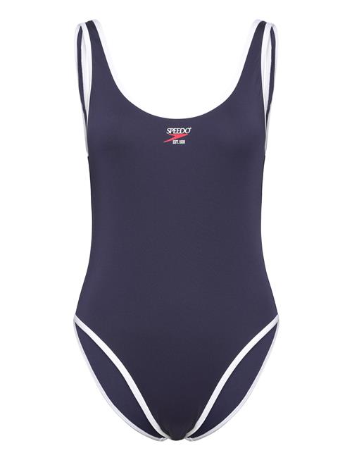 8-005050 Solid Bound Scoop 1 Pc Speedo Navy