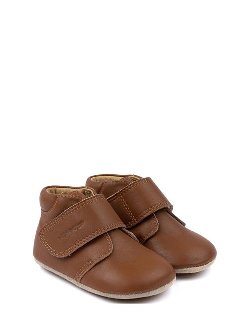 Beginners™ Velcro Noos Pom Pom Brown