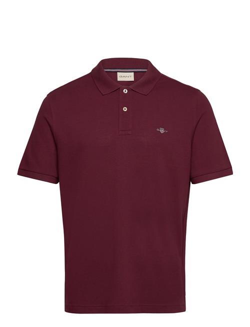Shield Logo Ss Polo GANT Red