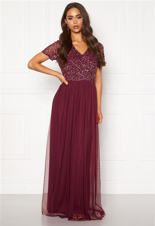 AngelEye Short Sleeve Sequin Dress