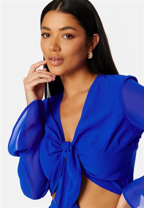 BUBBLEROOM Sharon knot blouse