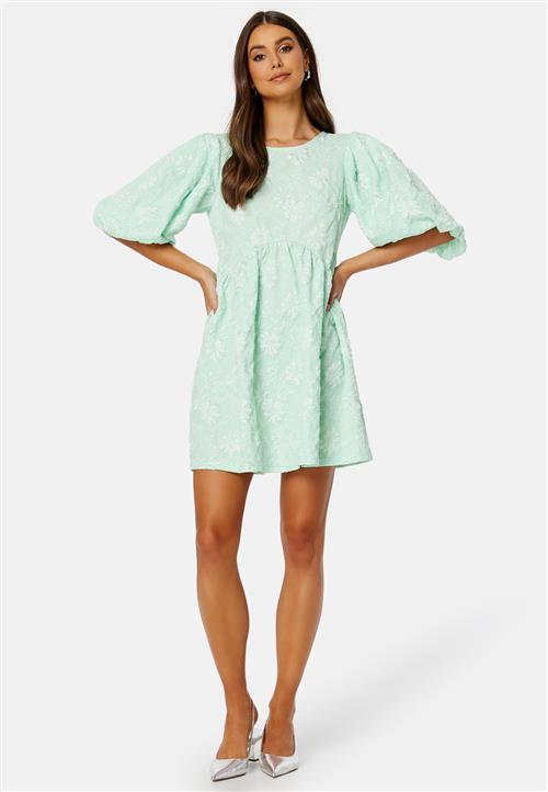 BUBBLEROOM Summer Luxe Puff Mini Dress