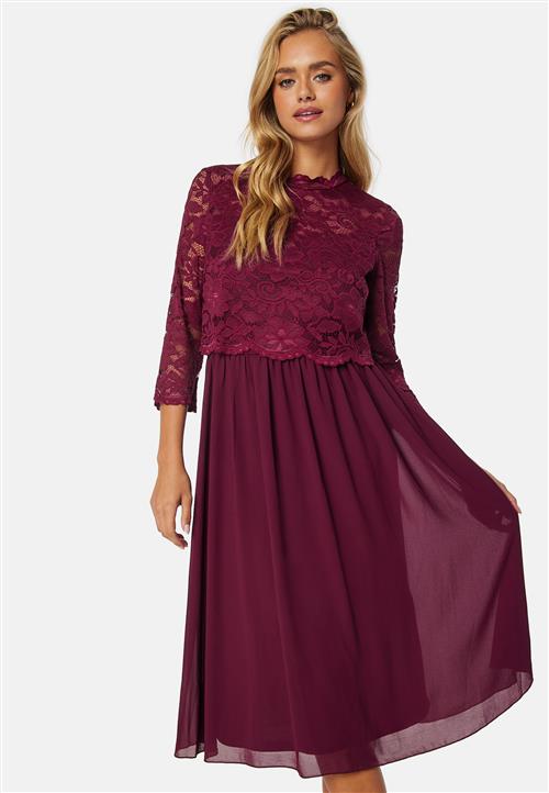 Bubbleroom Occasion Lace Midi Dress