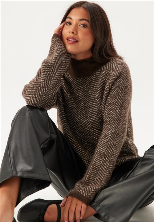 VILA Vilory High Neck L/S KNIT TOP