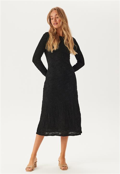 VILA Vimeriana Boatneck L/S Midi Dress