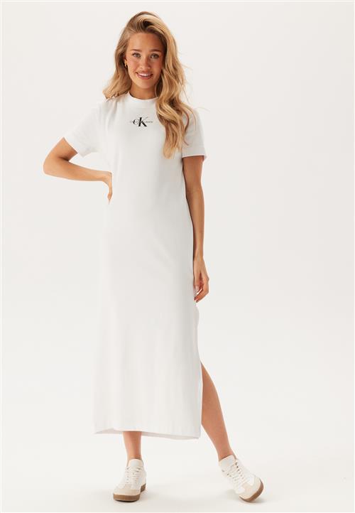 Calvin Klein Jeans Monologo Long Rib Tee Dress