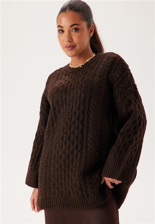VILA Vikaia L/S OVERSIZE CABLE KNIT