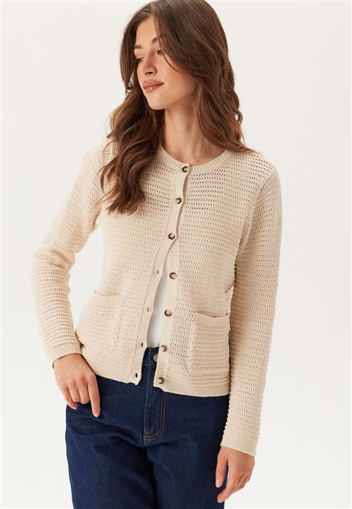 SELECTED FEMME Slfvinna Ls Structure Knit Car