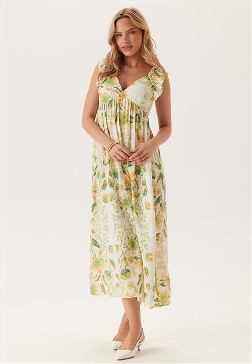 VERO MODA Vmjosie Sl Ankle Frill Dress