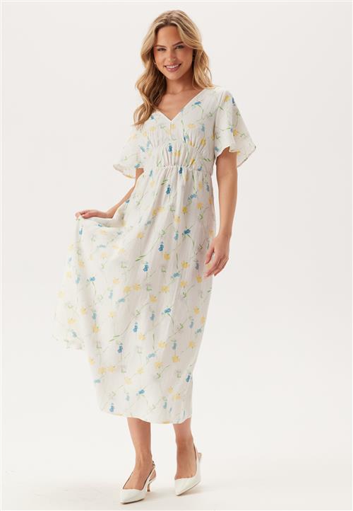 VERO MODA Vmflora Olga Ss 7/8 DRESS DRES