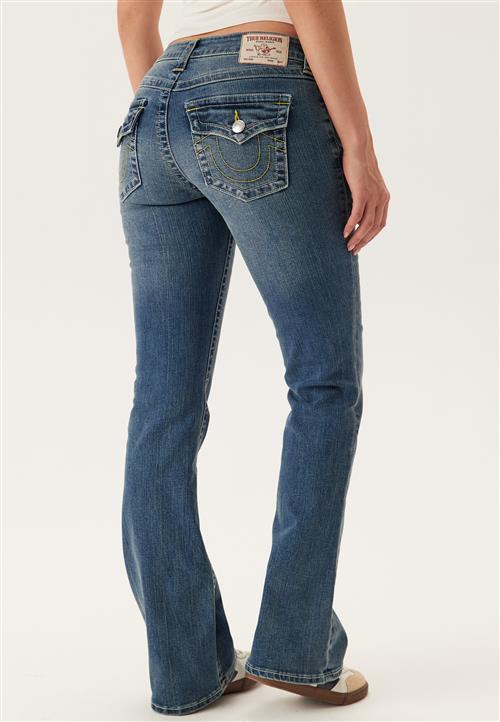 True Religion Becca Mid Rise Boot Cut Flap