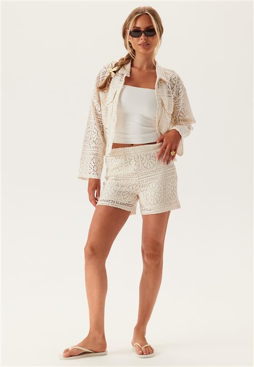 VILA Vimerinda Crochet Hw Shorts