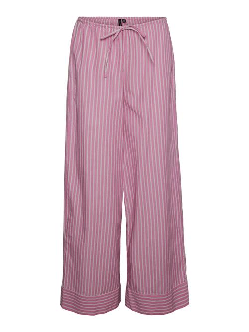 VERO MODA Bukser 'GILI'  lysegrå / pink