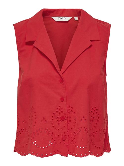 ONLY Bluse 'Roxanne'  rød