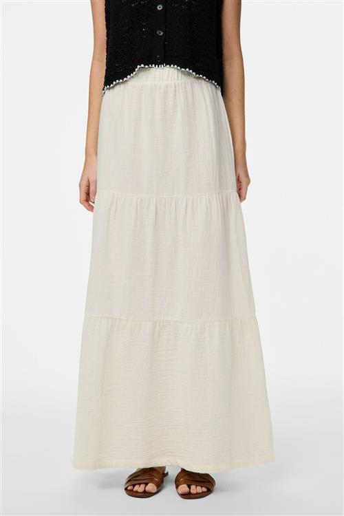 Sikka Maxi Skirt - Cloud Dancer - L - PIECES