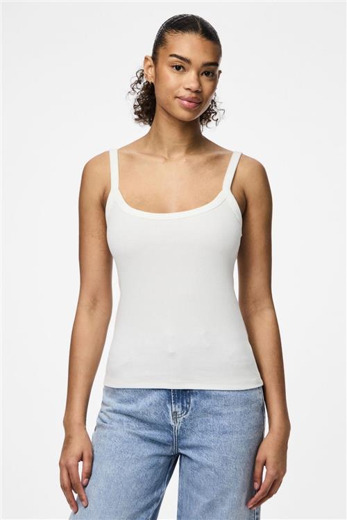 May Strap Top - Bright White - XL - PIECES
