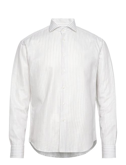 Se Regular Fit Men Shirt Bosweel Shirts Est. 1937 Beige ved Booztlet