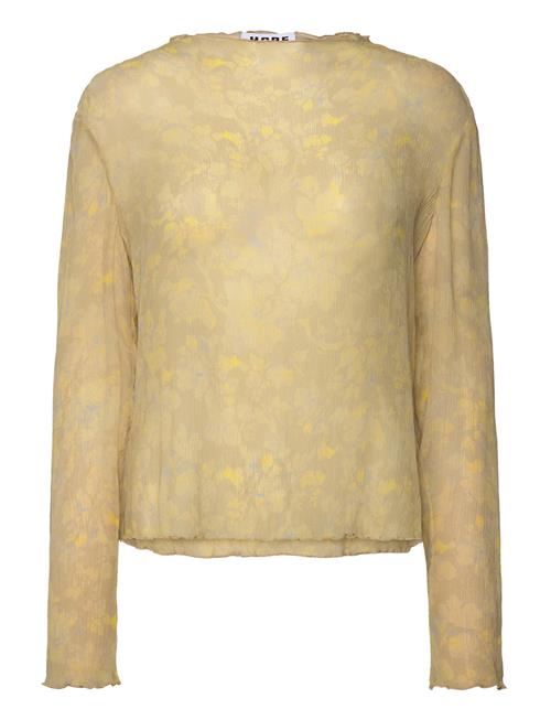 Simple Longsleeve Yellow Wallpaper Print Hope Yellow