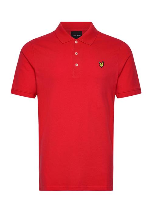 Plain Polo Shirt Lyle & Scott Red