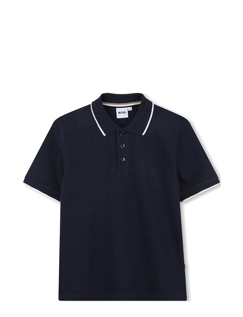 Short Sleeve Polo BOSS Navy