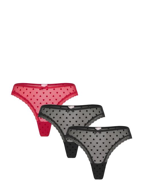 3-Pack String Hunkemöller Black