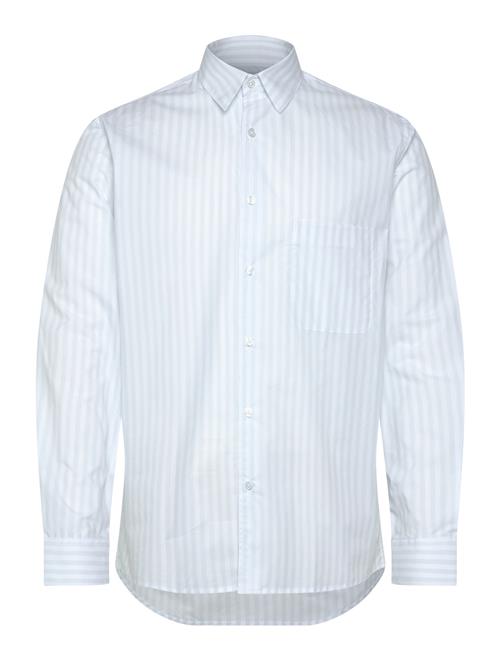 Organic Cotton Poplin Sune Shirt Mads Nørgaard Blue