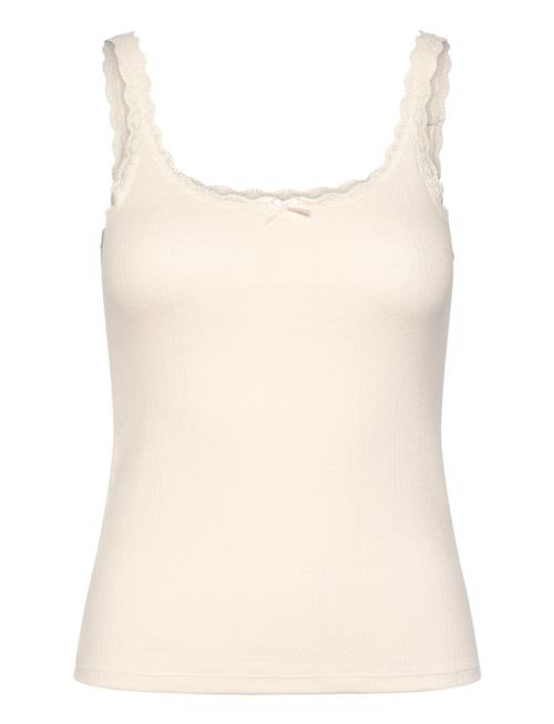 Singlet Pointelle Lace Hunkemöller Cream