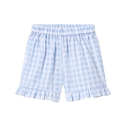 Fliink Pari Shorts Med Flæser Dream Blue Check | Blå | 3 years