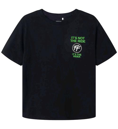 Name It T-shirt - NkmJef - Fast & Fruious - Black