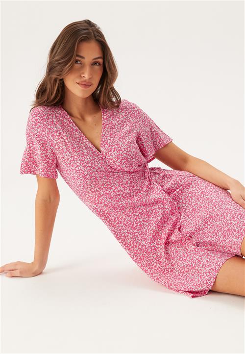Pieces Pctala New Ss Wrap Dress
