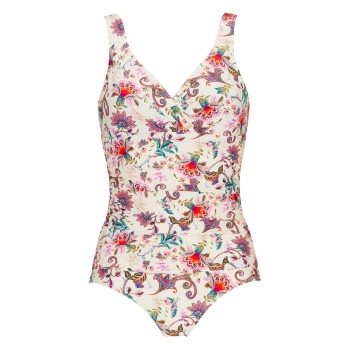 Damella Fiona Swimsuit Pattern Blomstret 38 Dame