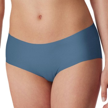Schiesser Trusser Invisible Cotton Hipster Panty Blå 44 Dame