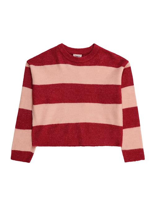 ONLY GIRLS Pullover 'KOGTALIO'  lyserød / carminrød