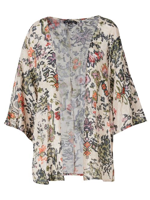 KOROSHI Kimono  grøn / orange / hvid