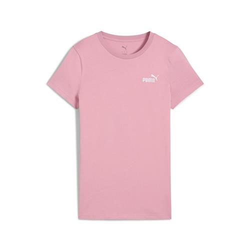 PUMA Shirts 'ESS Small No. 1'  gammelrosa / hvid