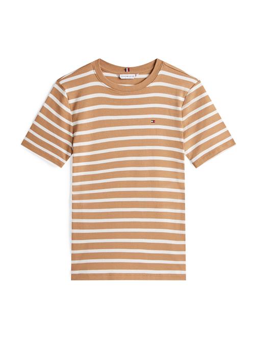 TOMMY HILFIGER Shirts 'CODY'  brun / hvid