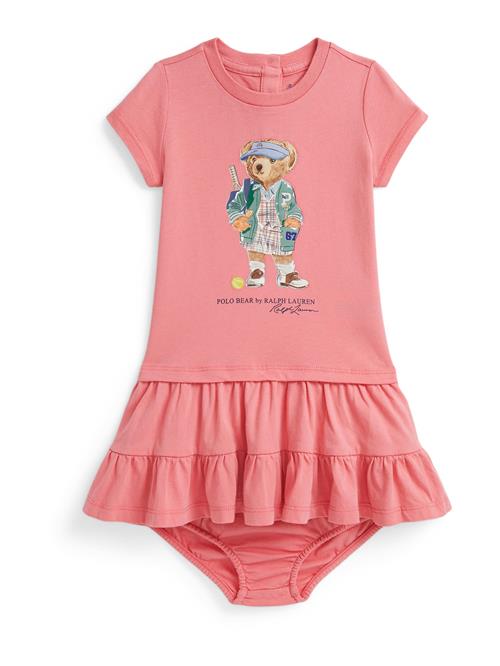 Polo Ralph Lauren Kjole  lyseblå / lysebrun / grøn / pitaya