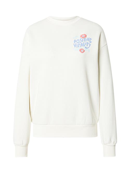 Sublevel Sweatshirt  blå / pastelblå / lyserød / hvid