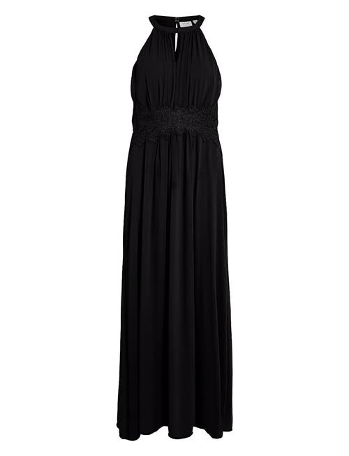 Vimilina Halterneck Maxi Dress - Vila Black